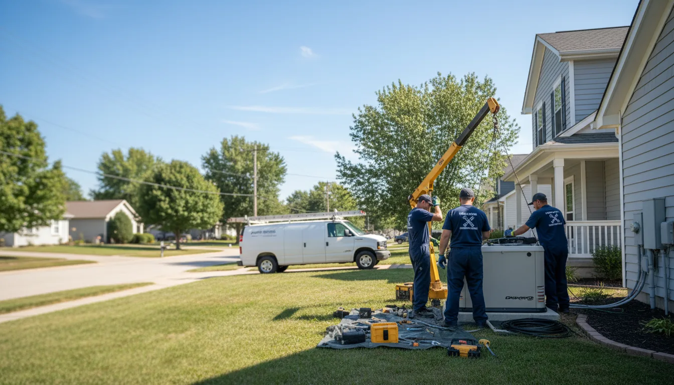 Generator Installation in Farmington, IL near me